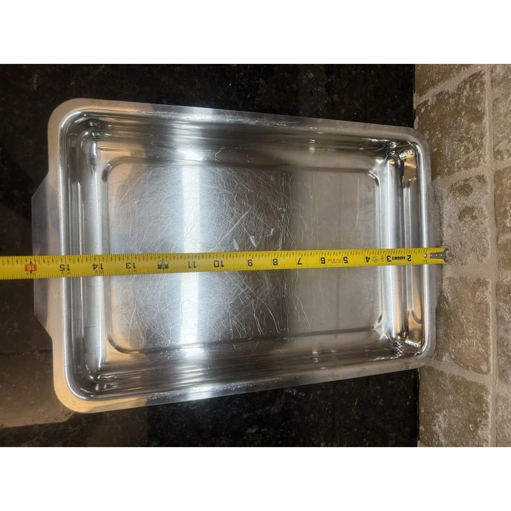 Guy Degrenne 18/10 Stainless Steel Cookware Baking Dish Pan Tray France 9x13x2